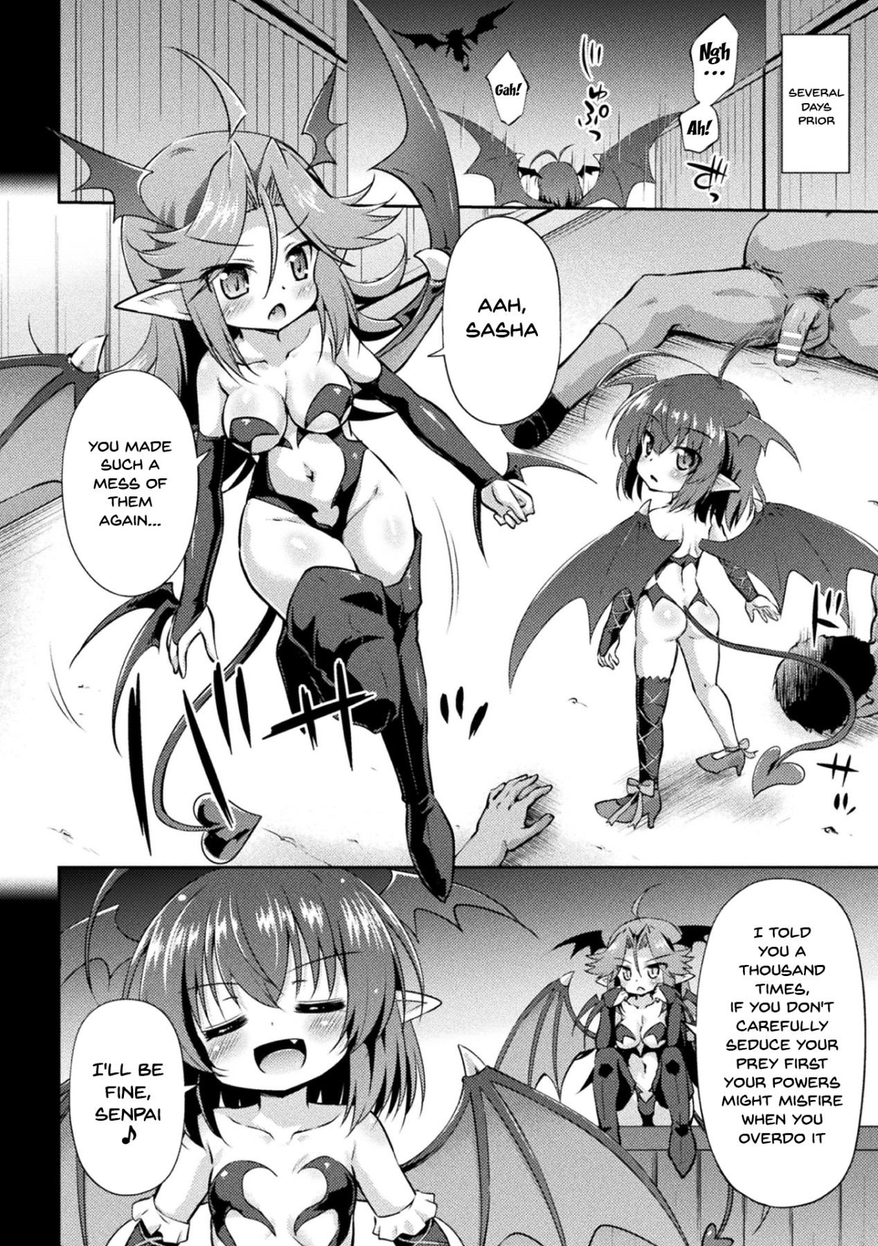Hentai Manga Comic-Punishing a Bratty Young Succubus-Chapter 2-2